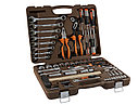 Набор инструмента универсальный 1/4", 1/2"DR с головками торцевыми 12-гранными 1/2"DR, 77 предметов, фото 10
