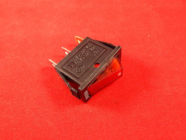 Клавишный выключатель с подсветкой KCD3, фото 2