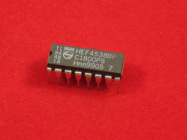 HEF4538BP, Мультивибратор, фото 2