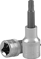 Насадка торцевая 1/2"DR с вставкой-битой TORX®, Т50, 100 мм 121950 Насадка торцевая 1/2"DR с вставкой-битой TORX®, Т50, 100 мм