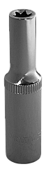 Головка торцевая глубокая 1/4"DR, внешний TORX®, E8