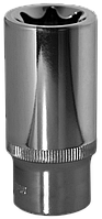 Головка торцевая глубокая 3/8"DR, внешний TORX®, E10 138710 Головка торцевая глубокая 3/8"DR, внешний TORX®, E10
