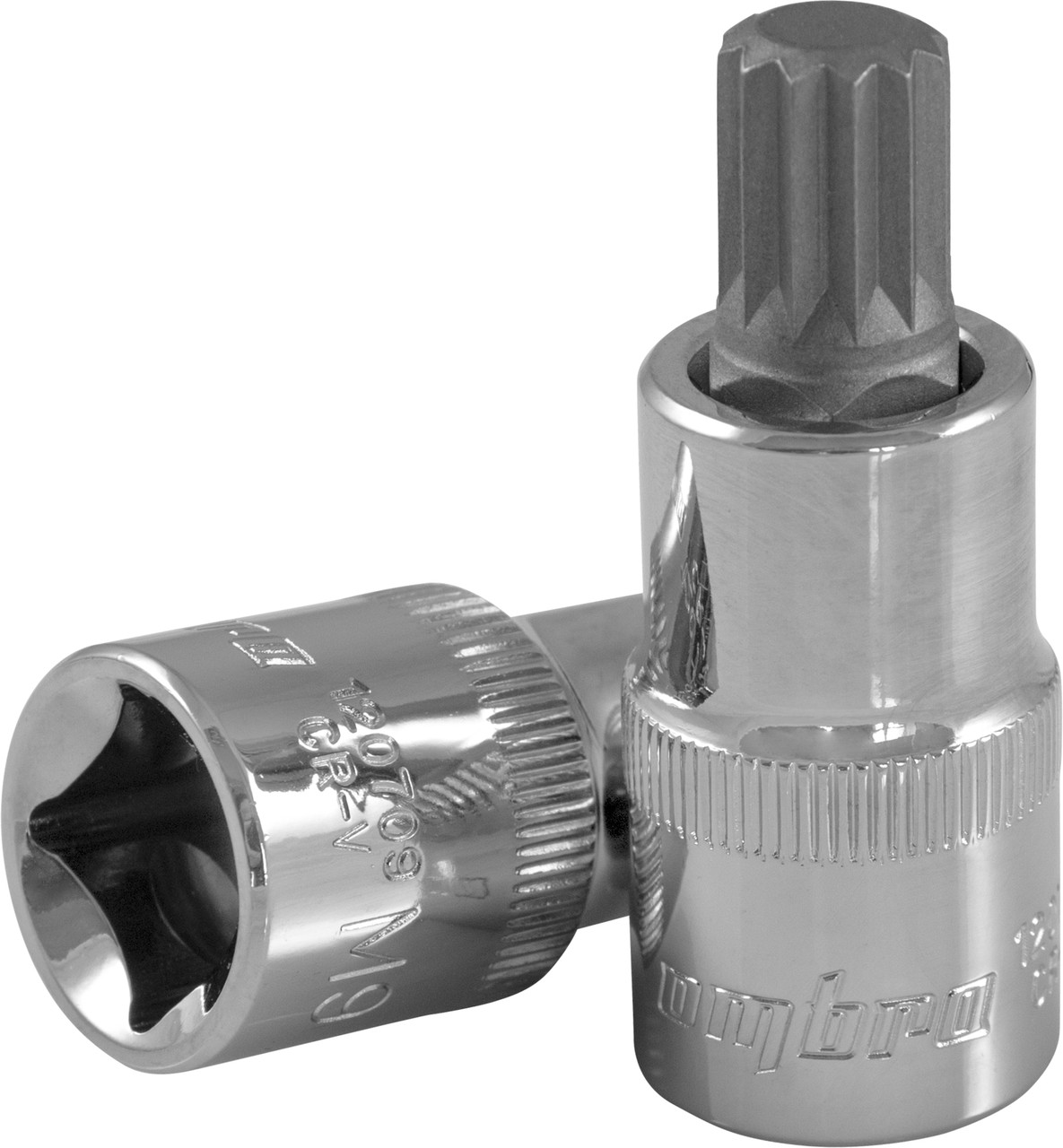 Насадка торцевая 1/2"DR с вставкой-битой SPLINE, M12