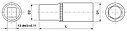 Головка торцевая глубокая 1/2"DR 12 мм, фото 2