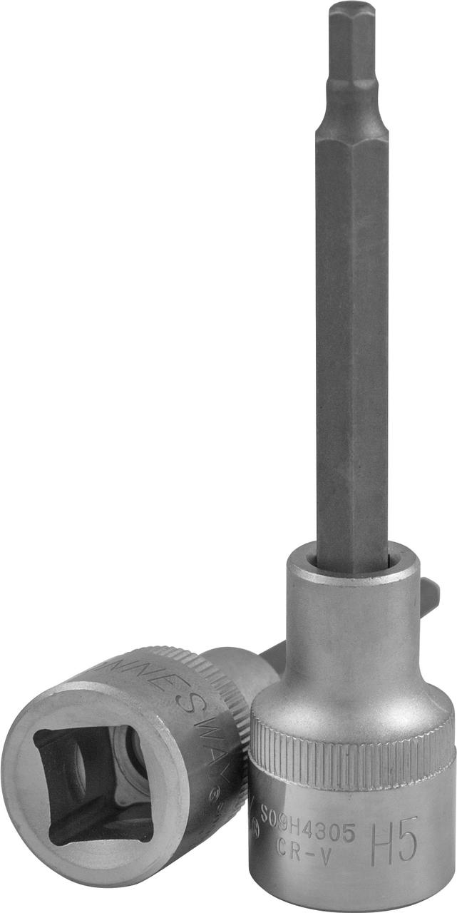 Торцевая головка 1/2"DR с шестигранной вставкой Hex 7 мм, L-100 мм, фото 1