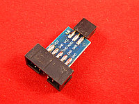 AVRISP USBasp STK500 үшін 10 істікшелі 6 істікшелі адаптер