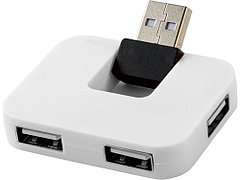 USB Hub Gaia на 4 порта, белый