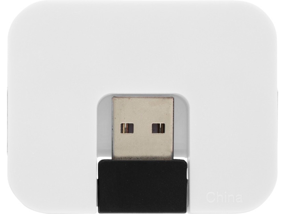 USB Hub Gaia на 4 порта, белый - фото 2 - id-p60498841