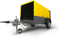 Передвижной компрессор Comprag Porta 10 на колесах, с доохладителем и сепаратором сжатого воздуха, фото 2