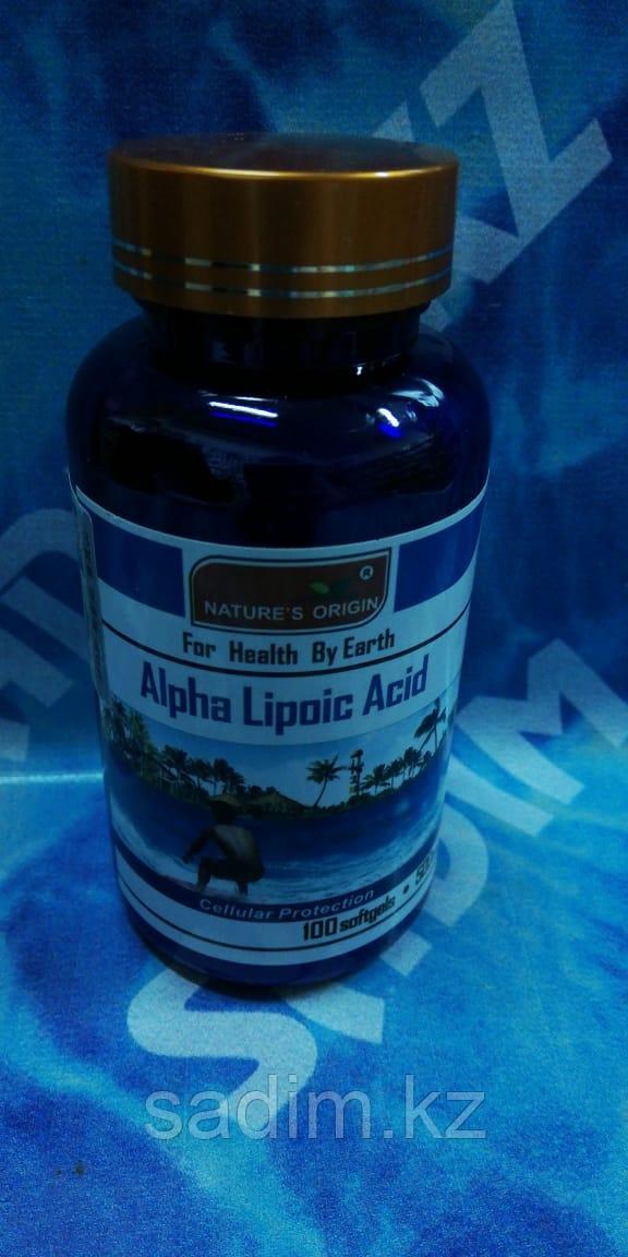 Капсулы Альфа-липоевая кислота - Alpha Lipoic Acid