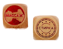 Кубики деревянные "Шаловливые дела"