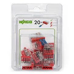 Мини-упаковка клемм «Wago» в блистерах серии 2273  (без контактной пасты) WAGO 2273-203/996-030