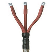 Концевые муфты для 3-жильных кабелей с бумажной изоляцией (типа MI и MIND) и общей алюминиевой или свинцовой оболочкой напряжением 6 и 10 кВ. Raychem