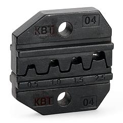 Номерные матрицы для опрессовки автоклемм под двойной обжим - МПК-04 КВТ МПК-04