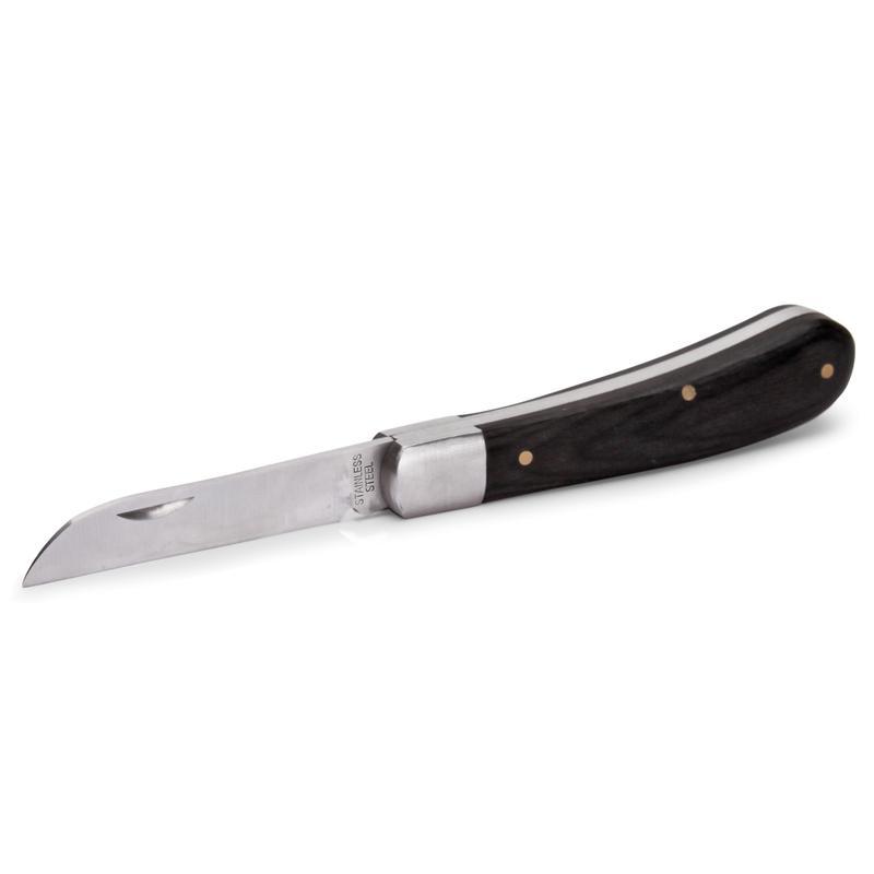 Нож монтерский малый складной с прямым лезвием КВТ НМ-03 - фото 1 - id-p66071916