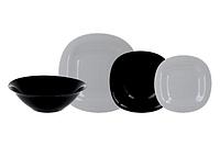 Столовый сервиз Luminarc Carine granit&black 19 предметов на 6 персон