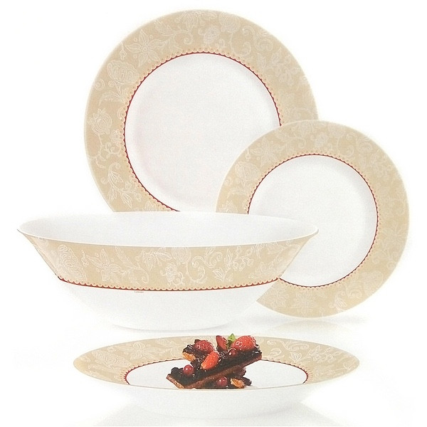 Столовый сервиз Luminarc Essence Episodia 19 предметов на 6 персон, фото 1