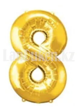 Воздушные шары цифры золотые 101 сантиметр, от 0 до 9 - фото 9 - id-p46436373