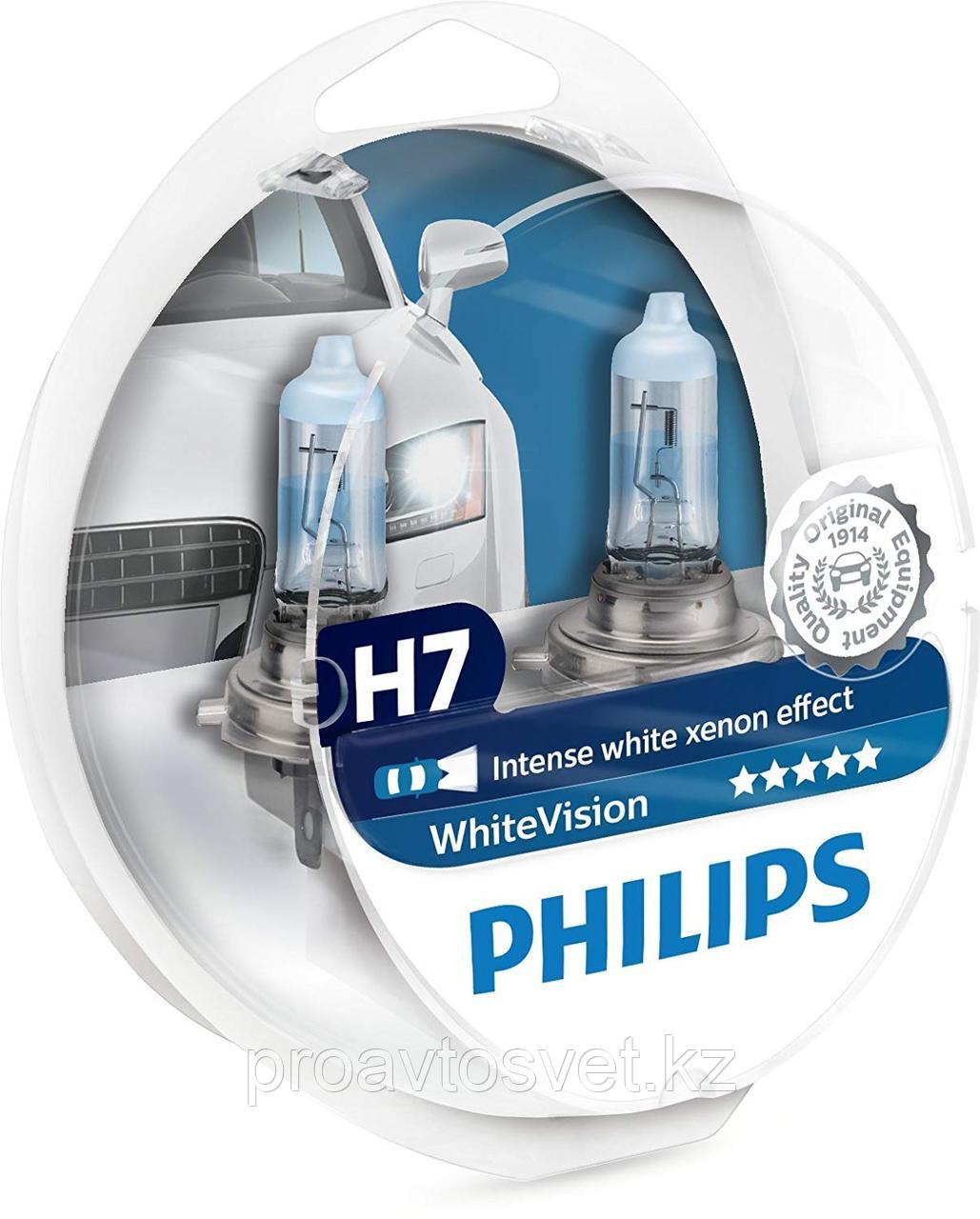 PHILIPS H7 W5W 12972 White Vision 12V S2