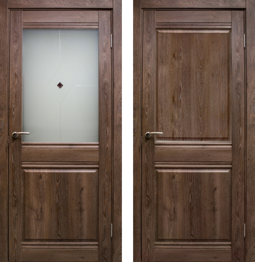 Дверь Омега со стеклом 800 - фото 1 - id-p66120915