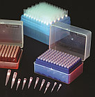 Наконечники стерильные, в штативе 100 шт/уп 1000 мкл универсальный Axygen (Кат. № TF-1000-R-S), фото 2