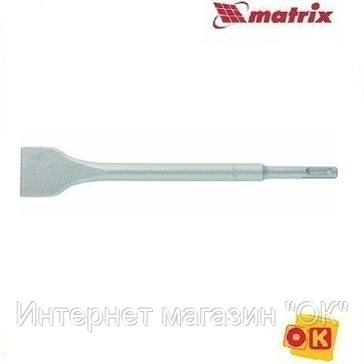Зубило плоское широкое 14х40х400 мм SDS Plus. MATRIX 70311, фото 2