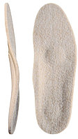 Каркасные ортопедические стельки с покрытием из натуральной шерсти