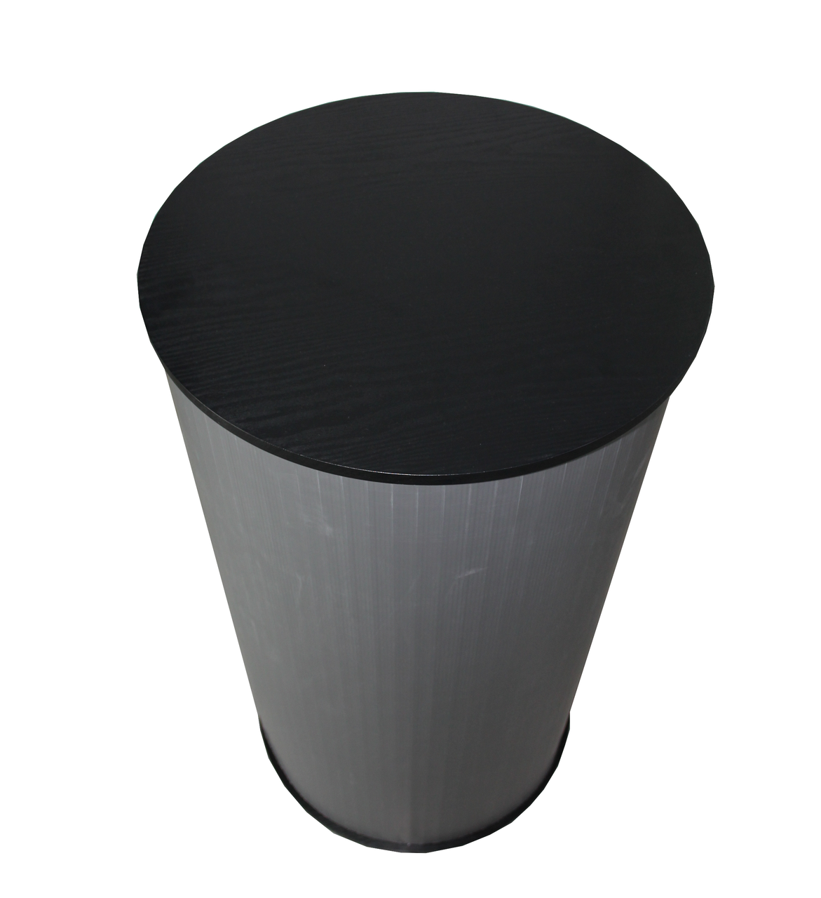 Промостол пластиковый круглый Тумба с черной столешницей - фото 4 - id-p65163753