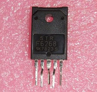 STRF6268 TO3PF/5, ШИМ-контроллер