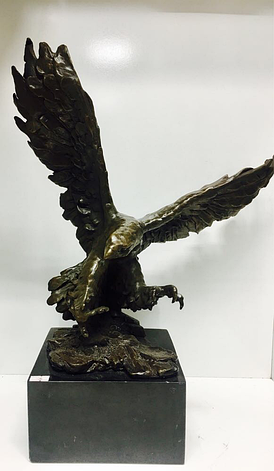 Бронзовая статуэтка "Орёл", фото 2