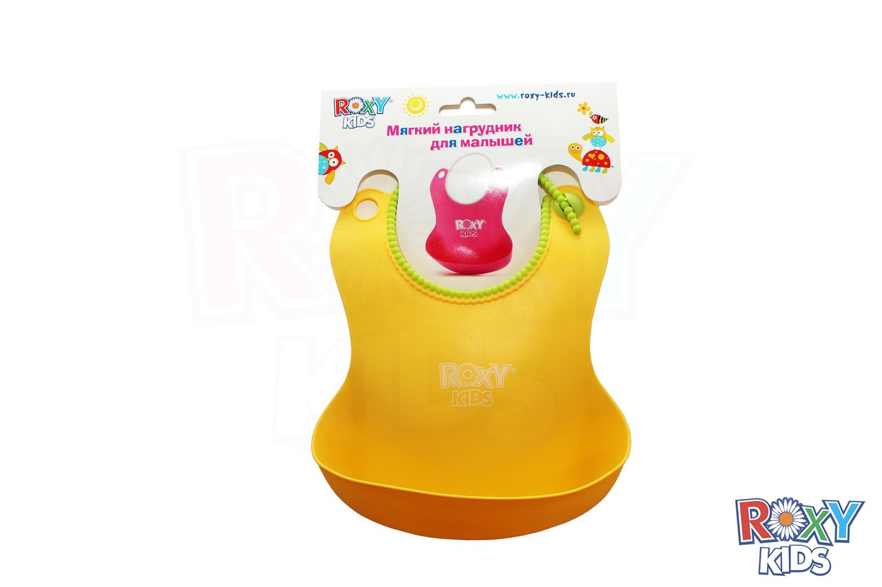 Нагрудник ROXY-KIDS желтый