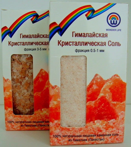 Пищевая гималайская соль (3-5 мм) в пакете, 1000гр - фото 3 - id-p5278024