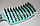 Массажная расческа щетка для волос Color Butterfly hair brushes, бирюзовая, фото 7