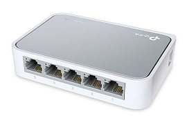 TP-Link TL-SF1005D Коммутатор 5-портовый <5-port 10/100 mini, настольный, 5 10/100 RJ45 ports, пласт