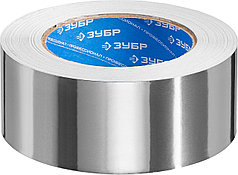 Алюминиевая лента, ЗУБР Профессионал 12262-50-50, до 120 °С, 60мкм, 50мм х 50м