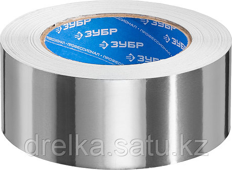 Алюминиевая лента, ЗУБР Профессионал 12262-50-50, до 120 °С, 60мкм, 50мм х 50м, фото 2