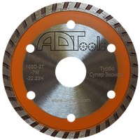 150 мм ADT сериялы турбо жиегі бар диск.