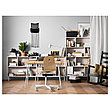 Письменный стол ЛИЛЛОСЕН бамбук 102x49 см ИКЕА, IKEA, фото 3