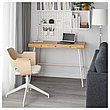 Письменный стол ЛИЛЛОСЕН бамбук 102x49 см ИКЕА, IKEA, фото 4