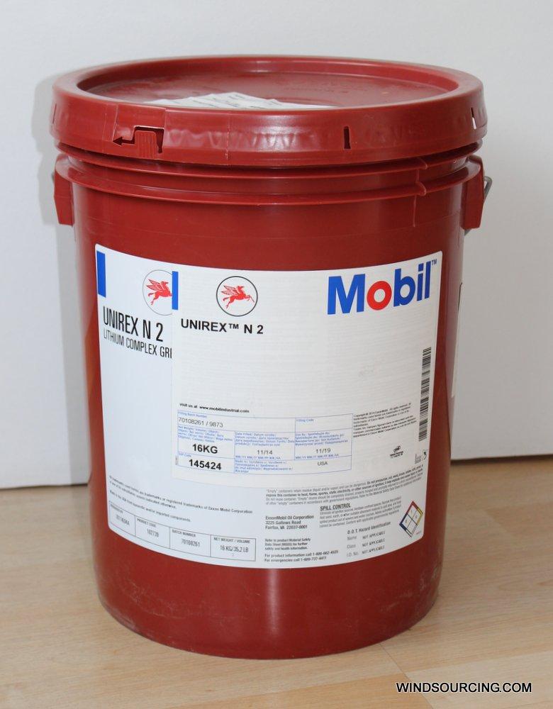 Универсальная консистентная смазка MOBIL UNIREX N2 18 кг - фото 1 - id-p66170232