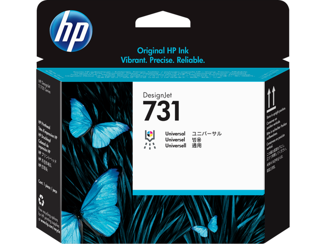 HP P2V27A Печатающая головка HP 731 Printhead for DesignJet T1700 HP ...