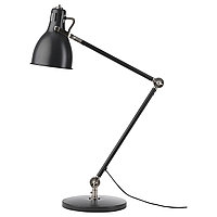 Лампа настольная АРЁД антрацит ИКЕА IKEA 