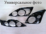Защита фар Subaru Forester 2002-2005 (очки кант черный) AIRPLEX, фото 4