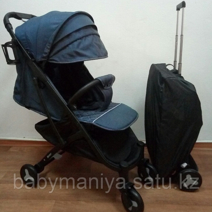 Коляска Mstar (Baby Grace) с чехлом на ножки Джинс