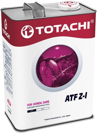 Трансмиссионное масло TOTACHI ATF Z-I 4-х и 5-ти ступенчатых автоматических трансмиссий на HONDA или ACURA 4L