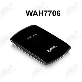 Портативный LTE Cat.6 Mi-Fi маршрутизатор ZYXEL WAH7706 (вставляется сим-карта)
