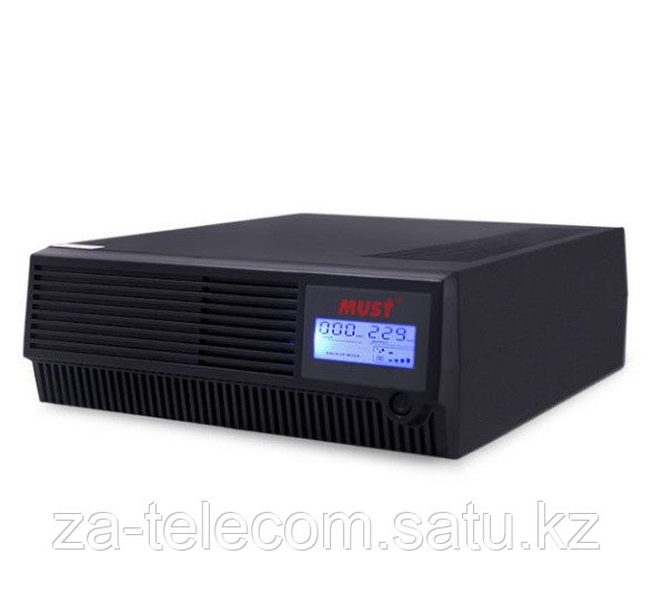 UPS, MUST, inverter P1000 LCD 220V/50Hz 1KVA/600W/12VDC, EP1000 - фото 1 - id-p66203800