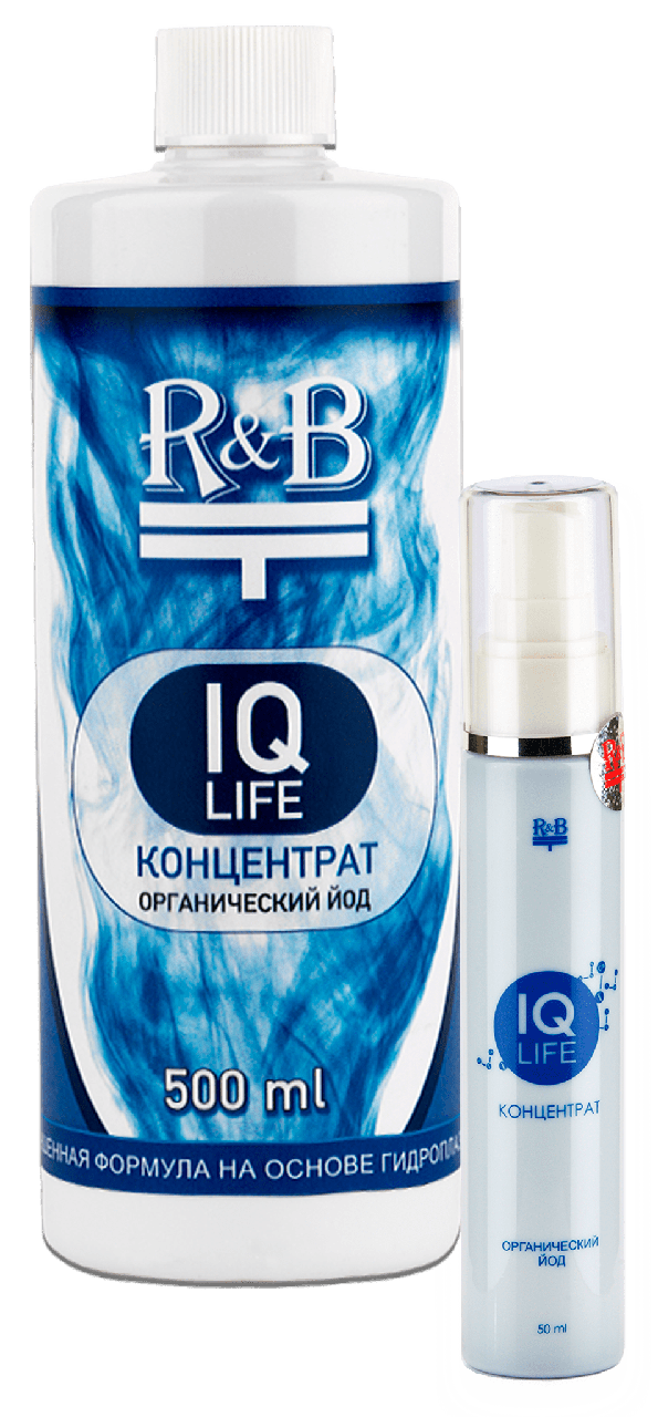 Умный йод Органический Йод , IQ - LIFE органический концентрат, дерматит, экзема, псориаз, онкология......
