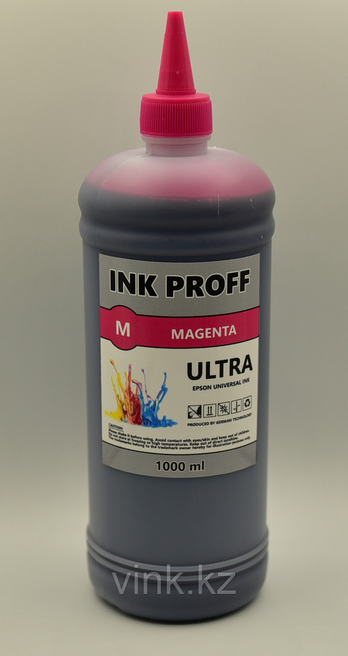 Универсальные чернила Epson, InkProff Ultra MAGENTA 1000 мл - фото 1 - id-p66205580
