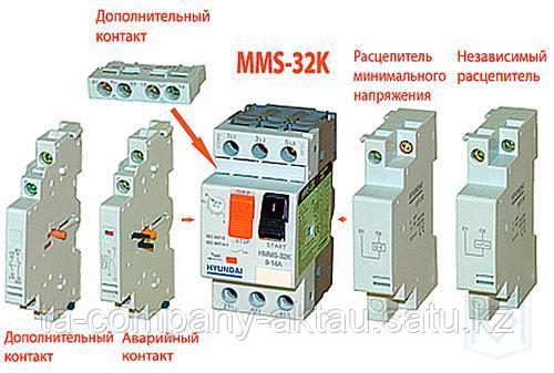 Автомат защиты двигателя MMS32K 1P00 0,63-1А - фото 1 - id-p66180196